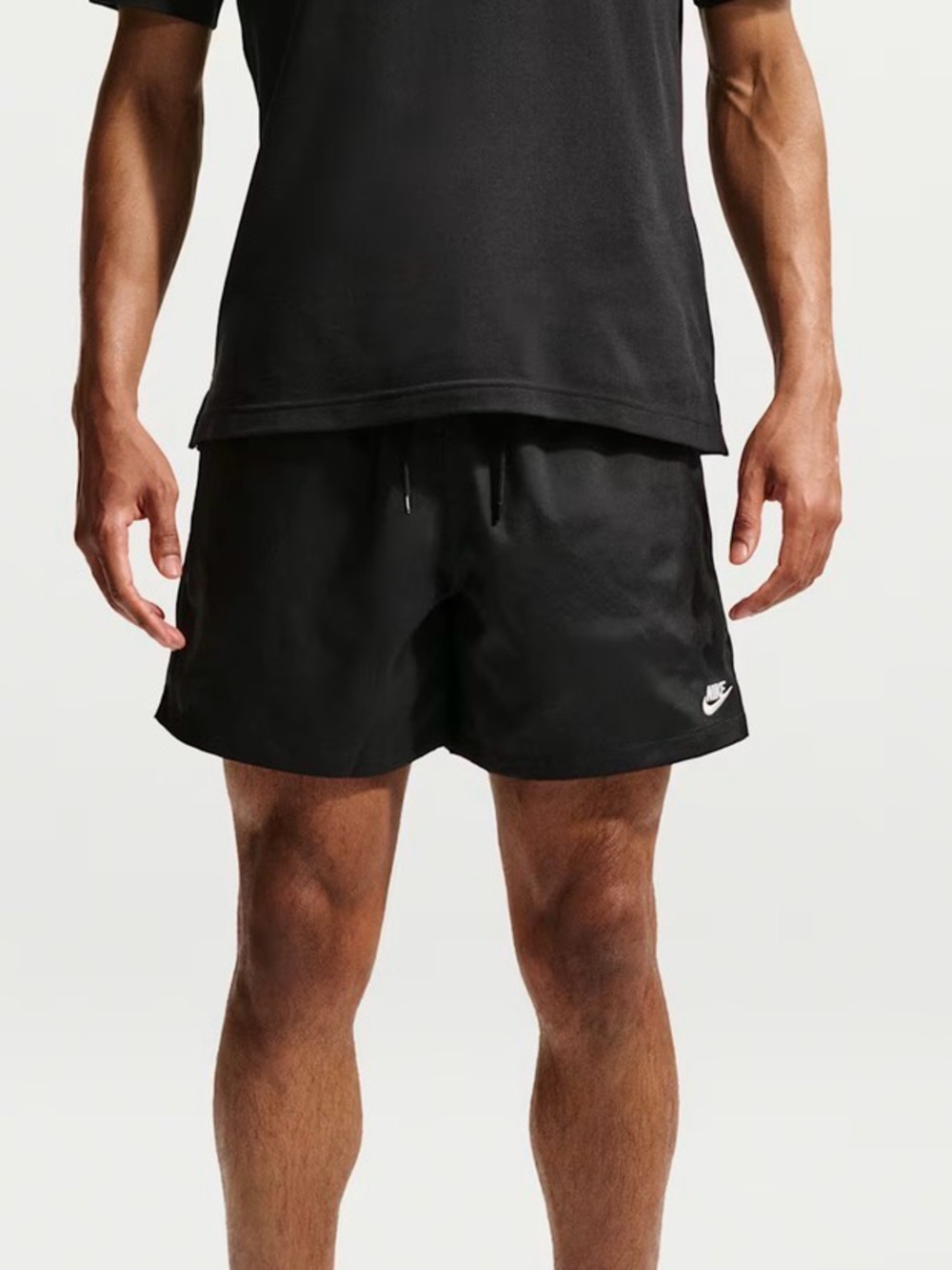 Nike Men's XL Black Standard Fit Mesh Casual Shorts XL AR2382-010